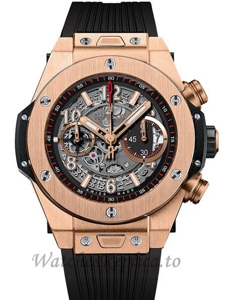 hublot unico king gold replica|Hublot king gold big bang.